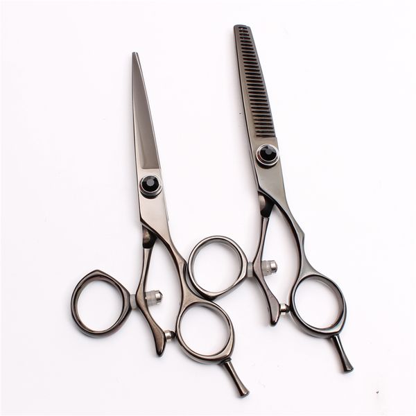 C9019 5 5 16cm 440c Customize Logo Black Swivel Hairdresser S