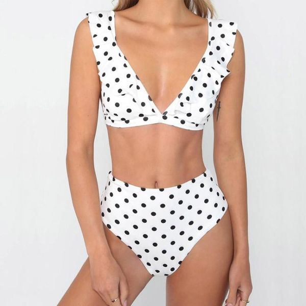 

swim suit woman bikini set 2018 brazilian polka dot bikinis push up swimwear women biquinis swim wear maillot de bain femme beachwear