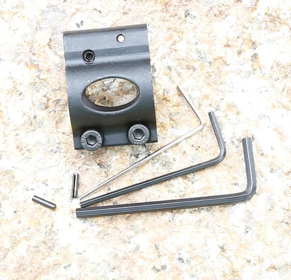 

Регулируемый стальной низкопрофильный микроблок 0,75-дюймовый стальной газовый блок с булавкой для охотничьих аксессуаров