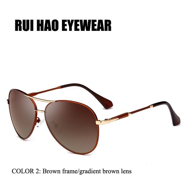 

rui hao eyewear retro sunglasses men polarized sun glasses mens driving sun glasses women 8071, White;black