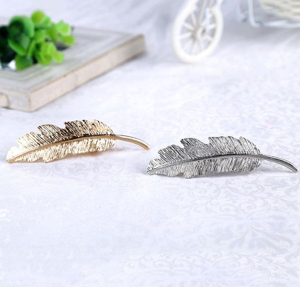 

trendy leaves bride hairpin beautiful bride hairpin clips, Silver