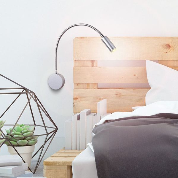 2019 Flexible Gooseneck Arm Reading Light 360 Degree Led Wall Light Mounted Art Gallery Display Built In 3w Lamp M25 From Hogon 22 26 Dhgate Com