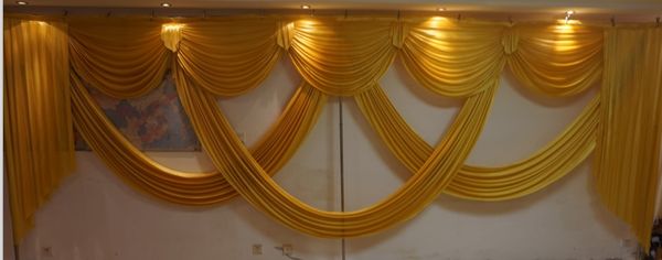

6m wide wag of backdrop wedding drape decoration decoration tyli t