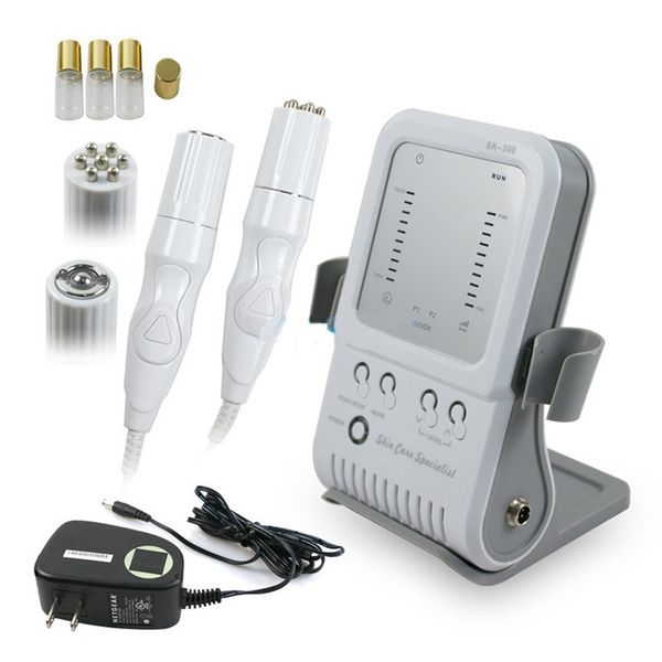 2 IN1 RF Radio-Frequency Facial Machine sem agulha meso Massager Skin Firming Remoção Remoção Home Uso Dispositivo de beleza