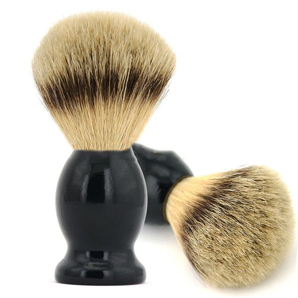 

badger men's shaving brush barber salon men facial beard cleaning appliance shave tool razor brush with wood handle for men 0606031