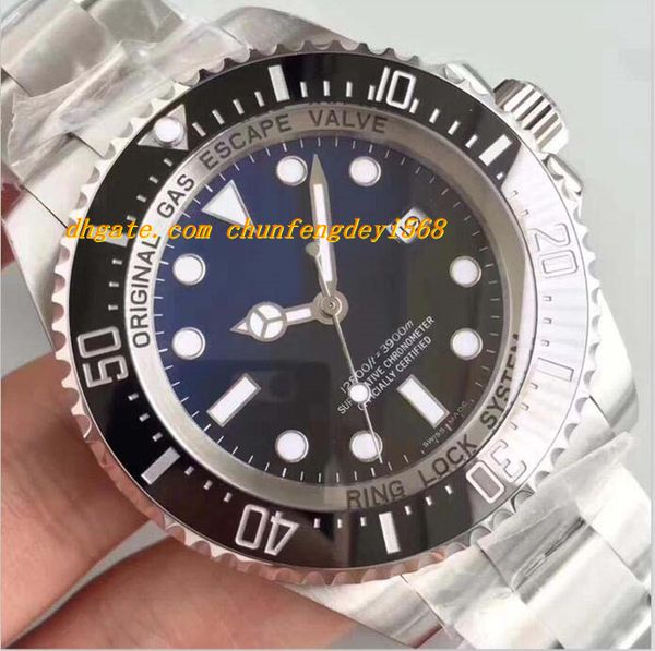 

luxury watches v7 version mens automatic watch 44mm ceramic bezel eta 2836 movement auto date men 116660 luminescent dial sport, Slivery;brown