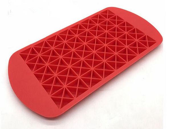 

160 grids треугольник diy маленький ледяной кубик силиконовый ледяной поднос cube maker фрукты ice cube maker бар кухонные аксессуары