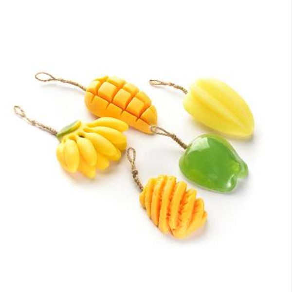 

new arrival handmade fruit soap treatment skin care natural skin whitening soap blackhead remover