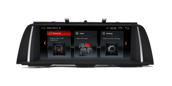 Navigazione GPS per auto DVD con schermo 1280 * 480 HD da 10,25 POLLICI per BMW Serie 5 F10 schermo originale da 6,5 o 8,8 LVDS 4PIN CIC 2010-2012