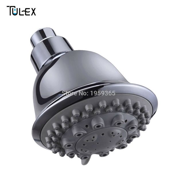 

showering replacement 4-inch shower head fixed mount g1/2' seven function polished chrome rainfall shower heads single head