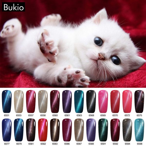 

bukio gel nail polish cat's eye magnetic stick gel varnish for nails design uv led lamp permanent enamels nail art decorations, Red;pink