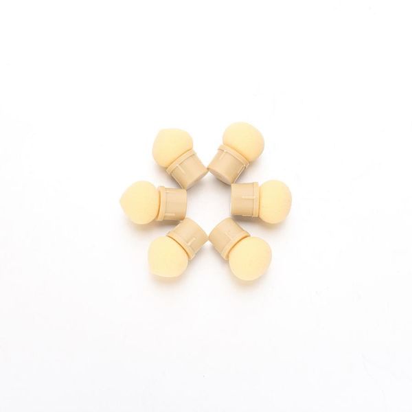 

nail art tools 6 sponge set for replacement glitter powder picking dotting gradient nail art tools 2jy21, Yellow