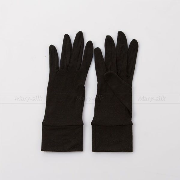 

mens 100% silk glove sport gloves liners/thermals/inners - mens motorbike/ winter/running gloves, Blue;gray