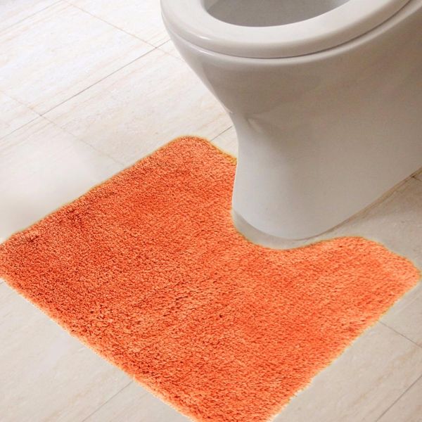Grosshandel Grosshandels 45x45cm Microfiber Feste Toilette Teppich