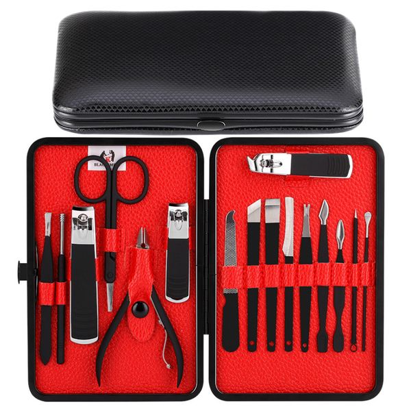 

nail art manicure tools set stainless steel nails clippers cuticle scissors tweezer utility manicure nail clipper grooming kit