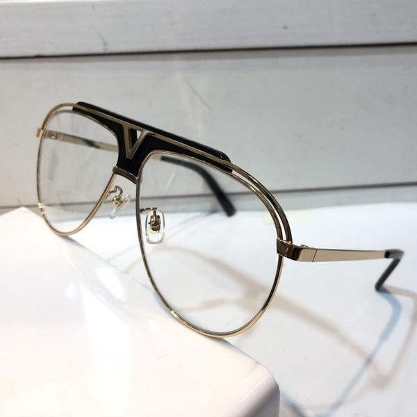 

z1030 роскошные очки ретро старинные мужчины женщины дизайнер очки блестящий золотой летний стиль лазерный логотип позолоченный с случае, White;black