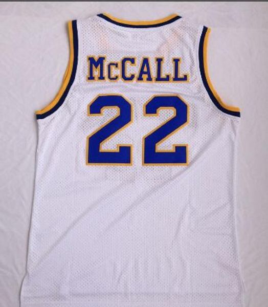 

Wholesale 2018 NEW mens Omar Epps Quincy Kaul 22 MCCALL White Basketball jerseys shirts TOPS,Trainers Basketball JerseyS TOP,Basketball wear