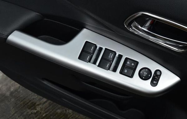 Hochwertige ABS-Chrom-ABS-Chrom-4-teilige Autotür-Innenseite der Armlehnen-Dekorationsabdeckung für Honda CRV 2012–2015