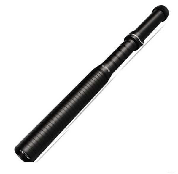 

ultimate defense baton, the guard security flashlight, maximum voltage, 3000 lumens, glass breaker, rechargeable