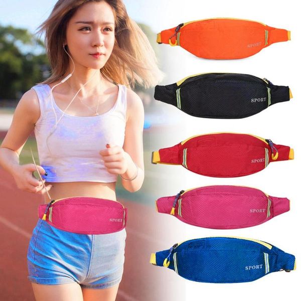 

2018 women outdoors elastic for young waist pack bag men riding multipurpose waterproof mobile phone stealth belt chest bag