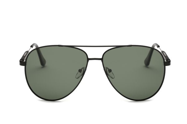 

selling fashion sunglasses classic pilots metal frame simple leisure style uv protection eyewear with original box kl871573, White;black