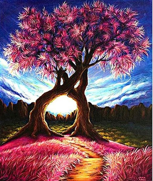 

full square/round drill 5d diy diamond painting "tree" embroidery cross stitch mosaic home decor art experience toys gift a0128