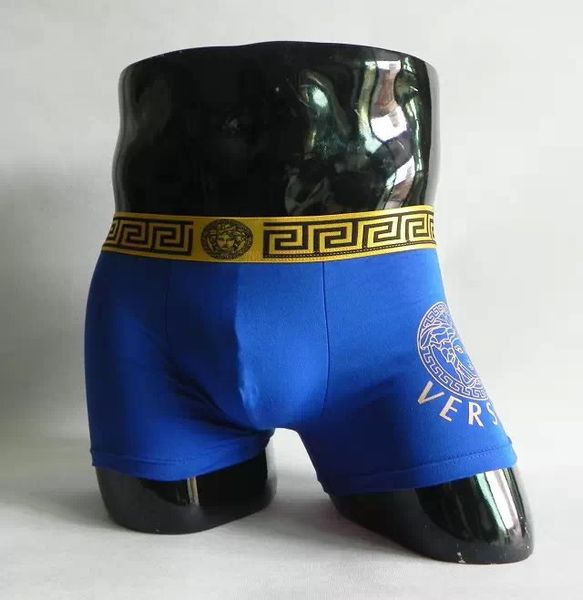 Compre Nueva Ropa Interior Transpirable Para Hombre Fshion De Lujo Calzoncillos Blandos Cómodos Calzoncillos De Color Crema Para Hombre Color Random