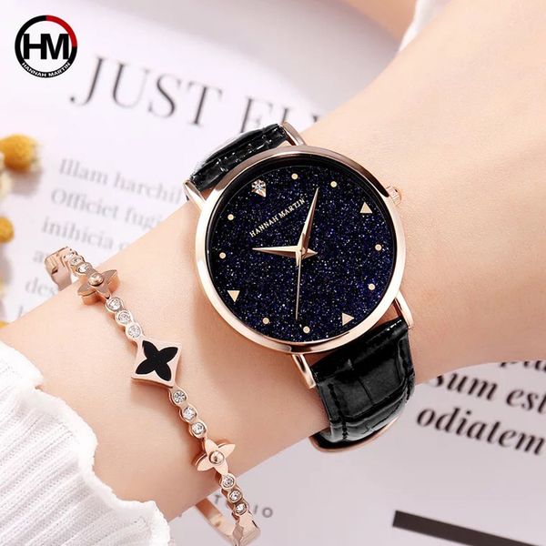 

2018 new japan quartz movement fashion star dial leather women watches ladies fashion jewelry wrist watch, Slivery;brown