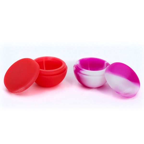 

higt qulity bowl shape silicone dab containers fda 9ml non-stick dry herb vaporizer wax containers vaporizer for