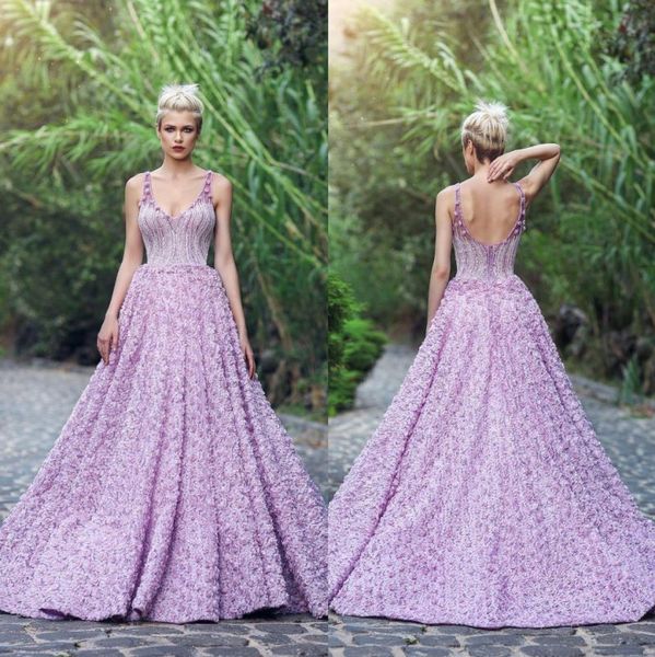 

gorgeous backless lace prom dresses v neck beaded evening gowns sweep train appliqued vestidos de fiesta tulle sequined formal dress, Black