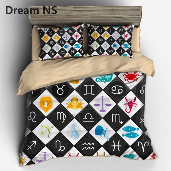 

ahsnme 12 constellation image bedding set chic design bedspreads australia duvet cover us eu au size king bed set