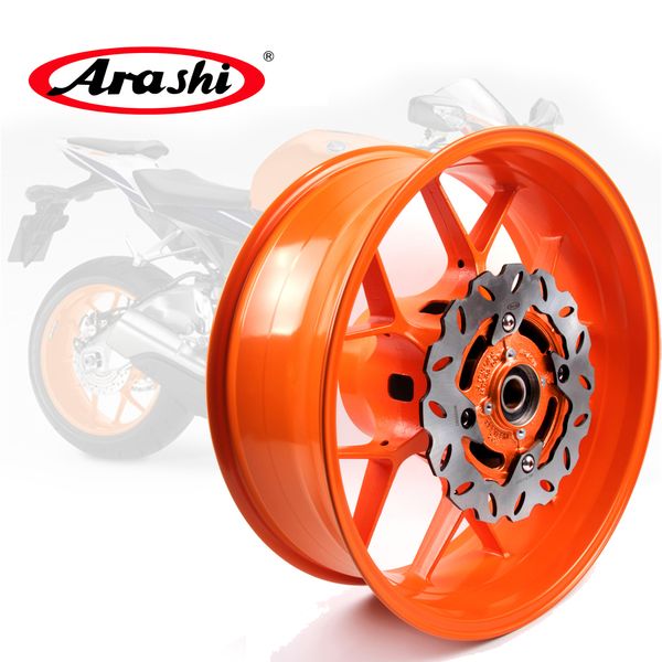 

arashi for honda cbr1000rr 2006 - 2016 rear wheel rim brake disc disk rotor cbr 1000 rr cbr1000 orange 2007 2008 2009 2010 2011