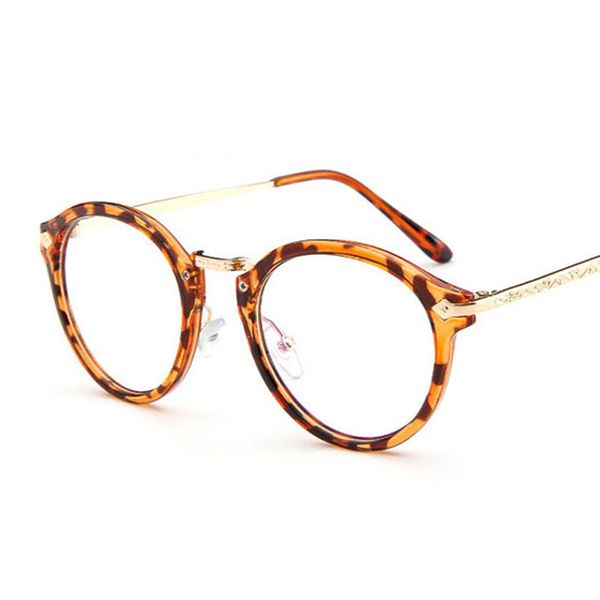 2021 niedlichen Stil Vintage-Brille für Frauen Rahmen Runde Brillen bunte Optische retro Oculos femininos Gafas