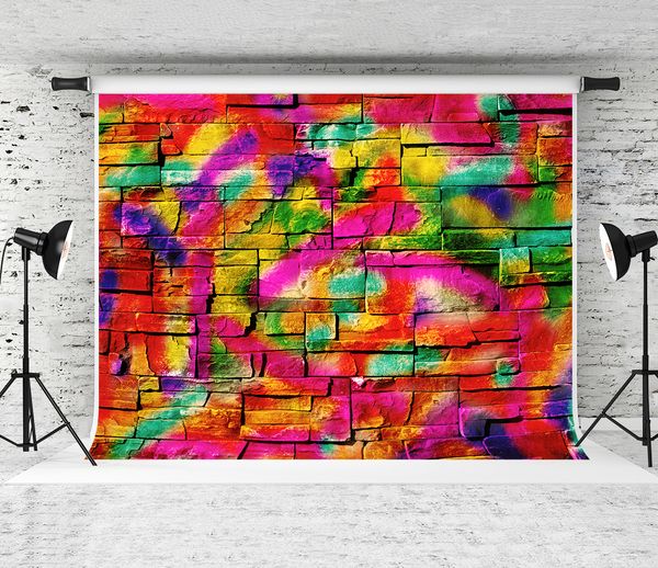 2019 Dream 7x5ft Colorful Graffiti Photography Backdrop Hip Hop