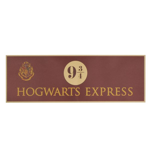

9 3/4 platform hogwarts exress vintage paper poster 71*24cm kids boy gift