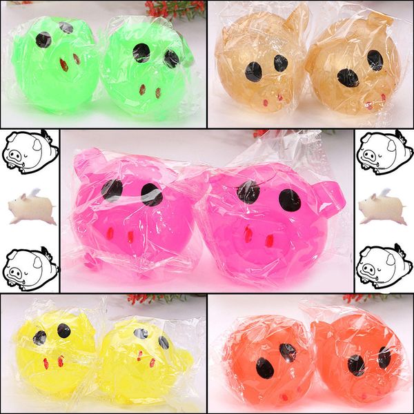 

anti-stress decompression splat ball venting toy smash various styles squishy squeeze pig bird fruit toys squeeze toy