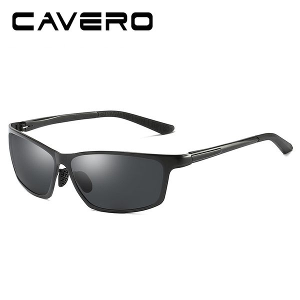 

cavero 2018 brand new polarized men's sunglasses aluminum sun glasses eyewear accessories for men masculino f514, White;black