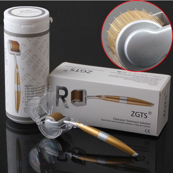 

2018 ZGTS Titanium Alloy Derma Roller 192 needle Medical therapy equipment microneedle dermaroller meso beauty roller