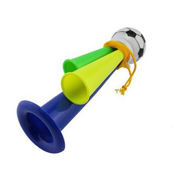 

wholesale-5 pcs stadium fan cheer plastic whistle horn loudspeakers soccer football party carnival sports games toy gift noicemaker