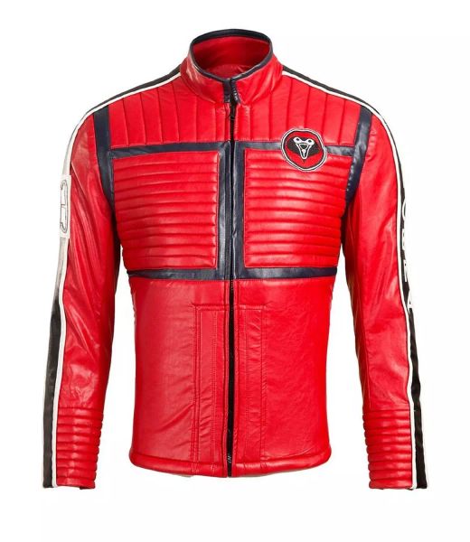 

my chemical romance party poison jacket cosplay costume, Black;red