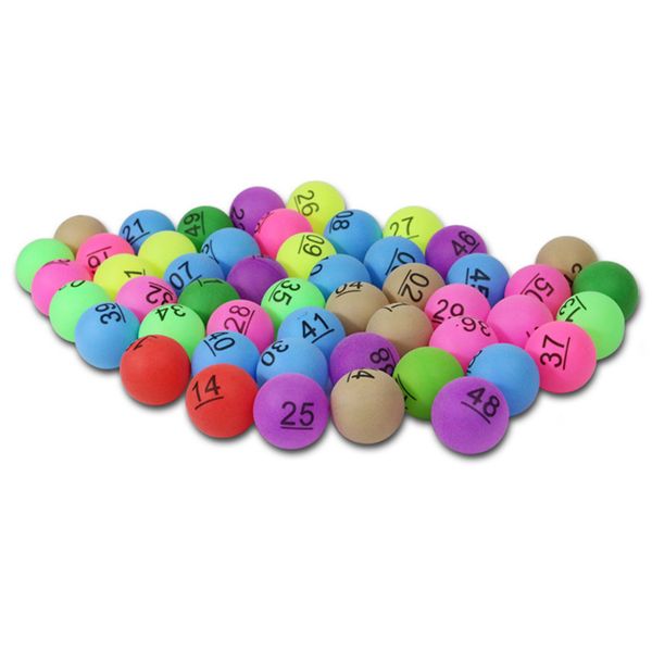 

50pcs/pack new material table tennis balls plasticpong balls table tennis accessories