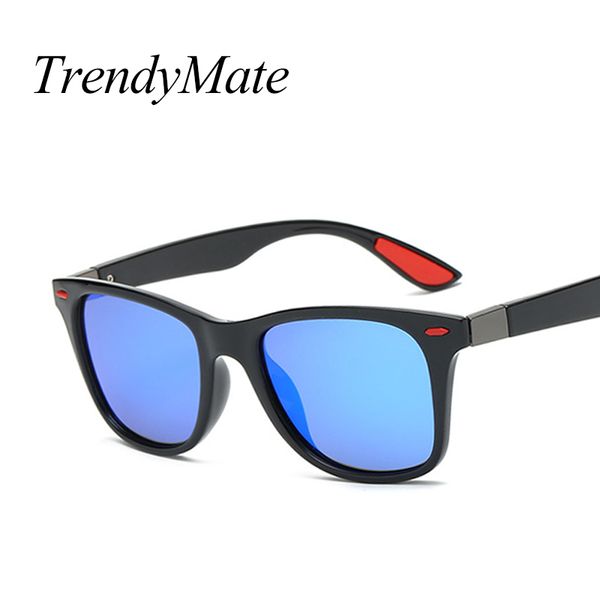 

trendymate brand design classic polarized sunglasses men tr90 square frame sun glasses male driving goggles uv400 eyewear 5329 m, White;black