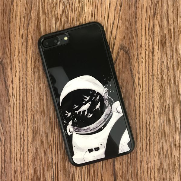 

Для iPhone 7 плюс / 8 Плюс случае, творческий характер зеркало мультфильм ТПУ окрашены