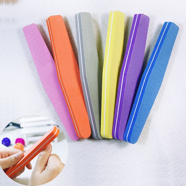 

professional diamond sponge nail file nail files buffer buffing slim crescent grit for makeup tools