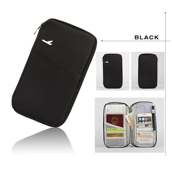

travel wallet, Black