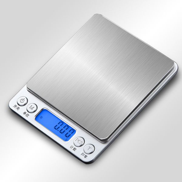 Портативные цифровые украшения прецизионные карманные весы весы весы мини-ЖК-жидкости электронные весы баланса 500 г 0,01 г 1000 г 200г 3000 г Lin290