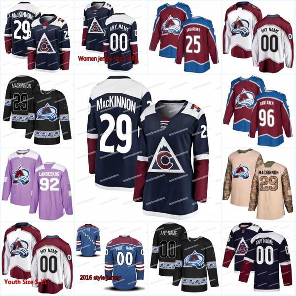 

New Season Colorado Avalanche Jersey 7 Mark Alt 44 Mark Barberio 4 Tyson Barrie 42 Sergei Boikov 2 Mason Geertsen 49 Samuel Girard Jerseys