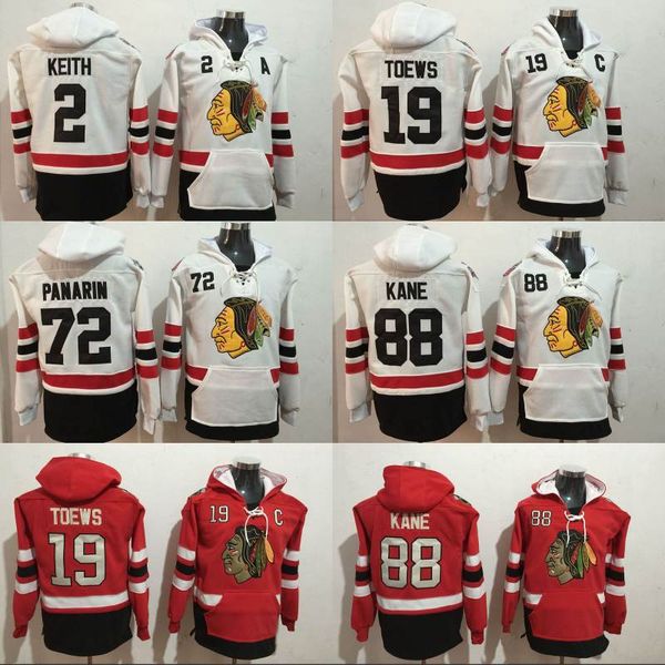 

2 Duncan Keith 19 Jonathan Toews 72 Artemi Panarin 88 Patrick Kane Chicago Blackhawks Hockey Hoodies Sweatshirts