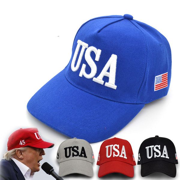Donald Trump 2020 Keep America Great Again Hat Embroidered Fisherman Cap CA KX