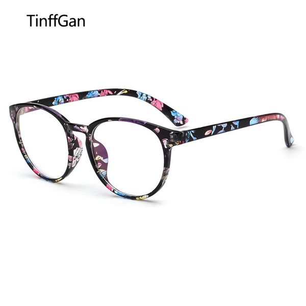 2019 Tinffgan Round Full Frame Pc Eyeglasses Frames Men Women Round Full Frame Pc Eyeglasses Frames